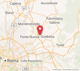 Map of Pichini, Lazio