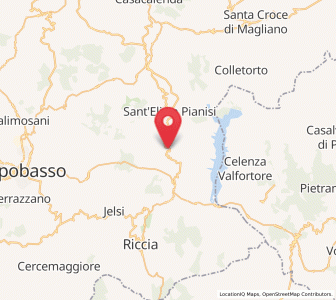 Map of Pietracatella, Molise