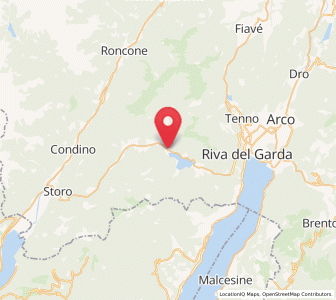 Map of Pieve di Ledro, Trentino-Alto Adige