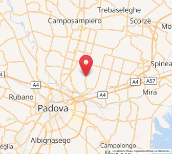 Map of Pionca, Veneto