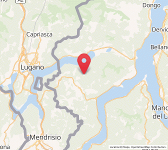 Map of Ponna Superiore, Lombardy