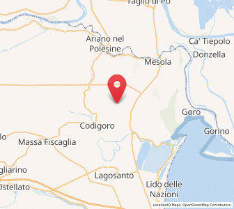 Map of Pontelangorino, Emilia-Romagna