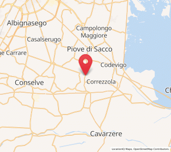 Map of Pontelongo, Veneto