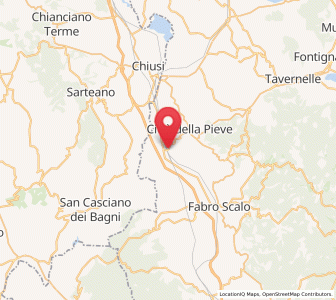 Map of Ponticelli, Umbria