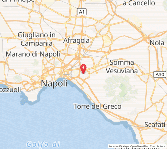 Map of Ponticelli, Campania