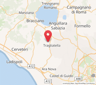 Map of Ponton dell'Elce, Lazio