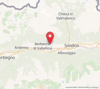 Map of Postalesio, Lombardy