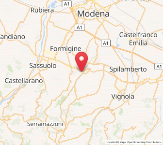 Map of Pozza, Emilia-Romagna
