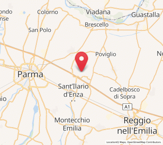 Map of Praticello, Emilia-Romagna