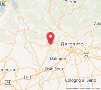 Map of Presezzo, Lombardy