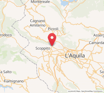Map of Preturo, Abruzzo