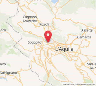 Map of Progetto Case Coppito 3, Abruzzo