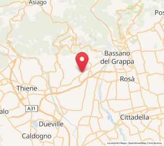 Map of Provinciale Gasparona, Veneto