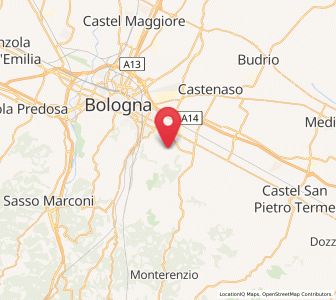 Map of Pulce, Emilia-Romagna