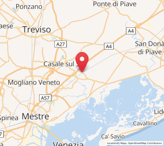 Map of Quarto d'Altino, Veneto