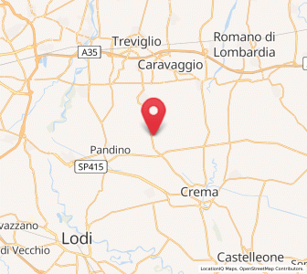 Map of Quintano, Lombardy