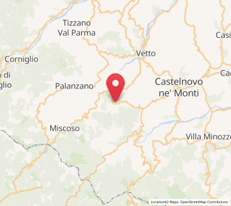 Map of Ramiseto, Emilia-Romagna