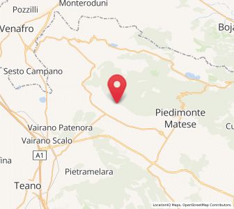 Map of Raviscanina, Campania