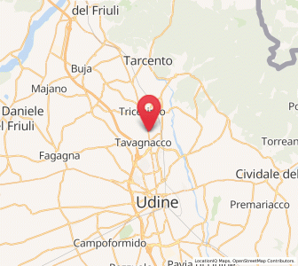 Map of Reana del Roiale, Friuli Venezia Giulia