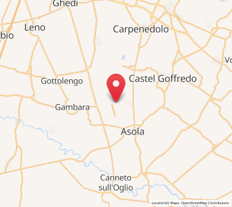 Map of Remedello di Sotto, Lombardy