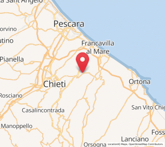 Map of Ripa Teatina, Abruzzo