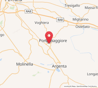 Map of Ripapersico, Emilia-Romagna