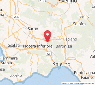 Map of Roccapiemonte, Campania