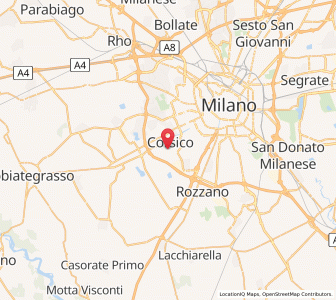 Map of Romano Banco, Lombardy