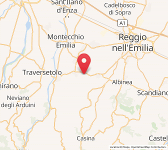 Map of Roncolo, Emilia-Romagna