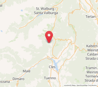 Map of Rumo, Trentino-Alto Adige