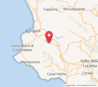 Map of Rutino, Campania