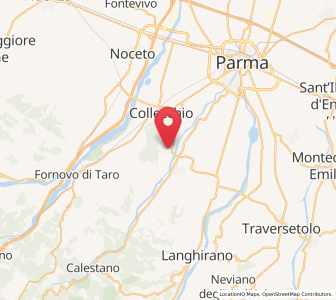 Map of Sala Baganza, Emilia-Romagna