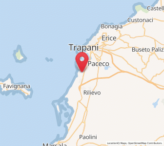 Map of Salinagrande, Sicily