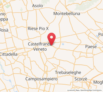 Map of Salvatronda, Veneto