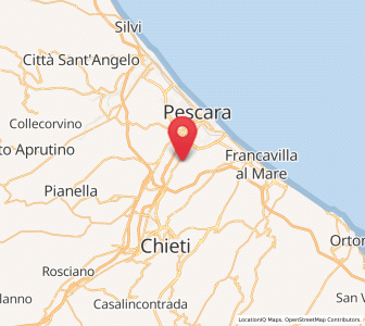 Map of Sambuceto, Abruzzo