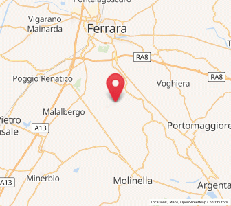 Map of San Bartolomeo In Bosco, Emilia-Romagna