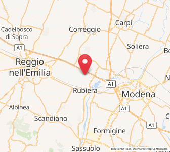 Map of San Faustino, Emilia-Romagna
