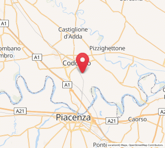 Map of San Fiorano, Lombardy