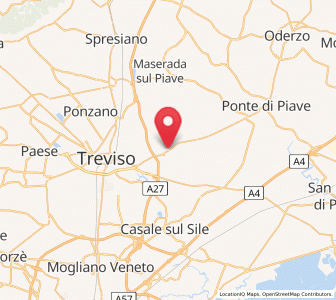 Map of San Floriano-Olmi, Veneto