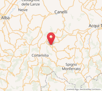 Map of San Giorgio Scarampi, Piedmont