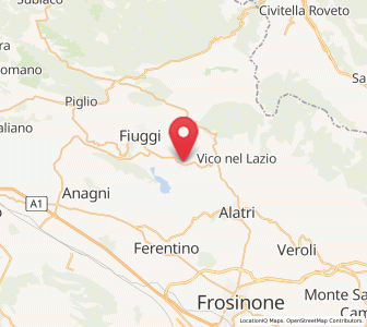 Map of San Giovanni-Patoni, Lazio