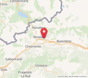 Map of San Giuseppe, Piedmont