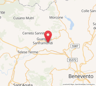 Map of San Lorenzo Maggiore, Campania