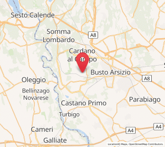 Map of San Macario, Lombardy