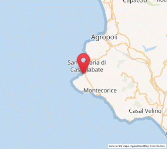 Map of San Marco, Campania