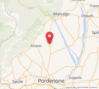 Map of San Martino Di Campagna, Friuli Venezia Giulia