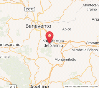 Map of San Martino Sannita, Campania