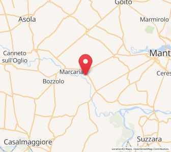 Map of San Michele in Bosco, Lombardy
