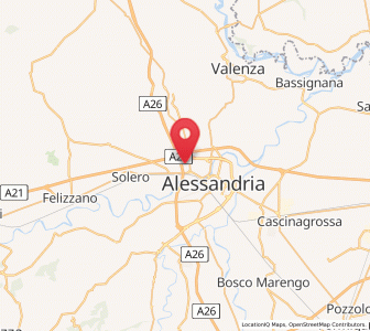 Map of San Michele, Piedmont