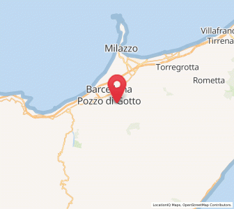 Map of San Paolo-Cannistrà, Sicily